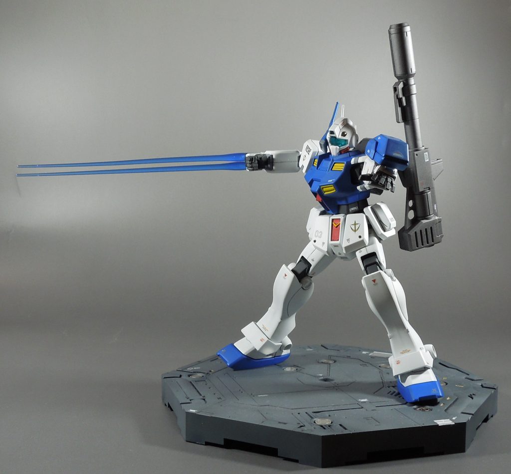 サーベルのエフェクトパーツを青系にしてみたんですが爽やかで気に入りました。