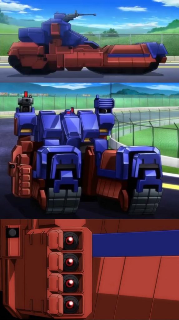 アニメではこの3カットしかありません。フェニーチェに瞬殺されるかわいそうなやつ…