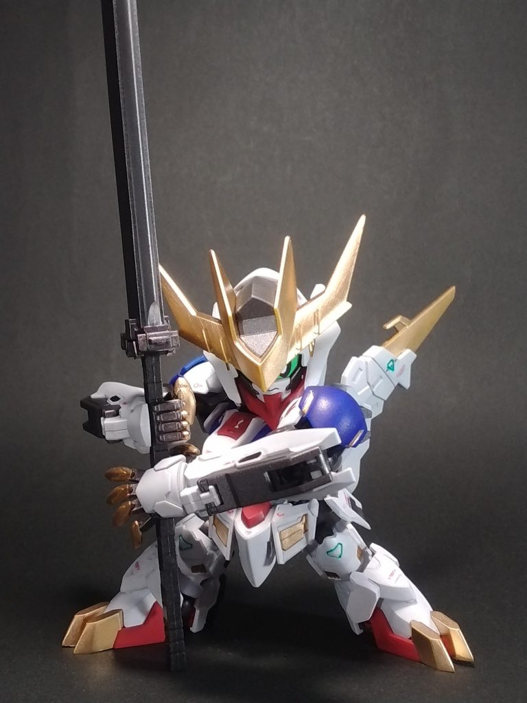 両手持ちはこれくらいが限界(laugh)