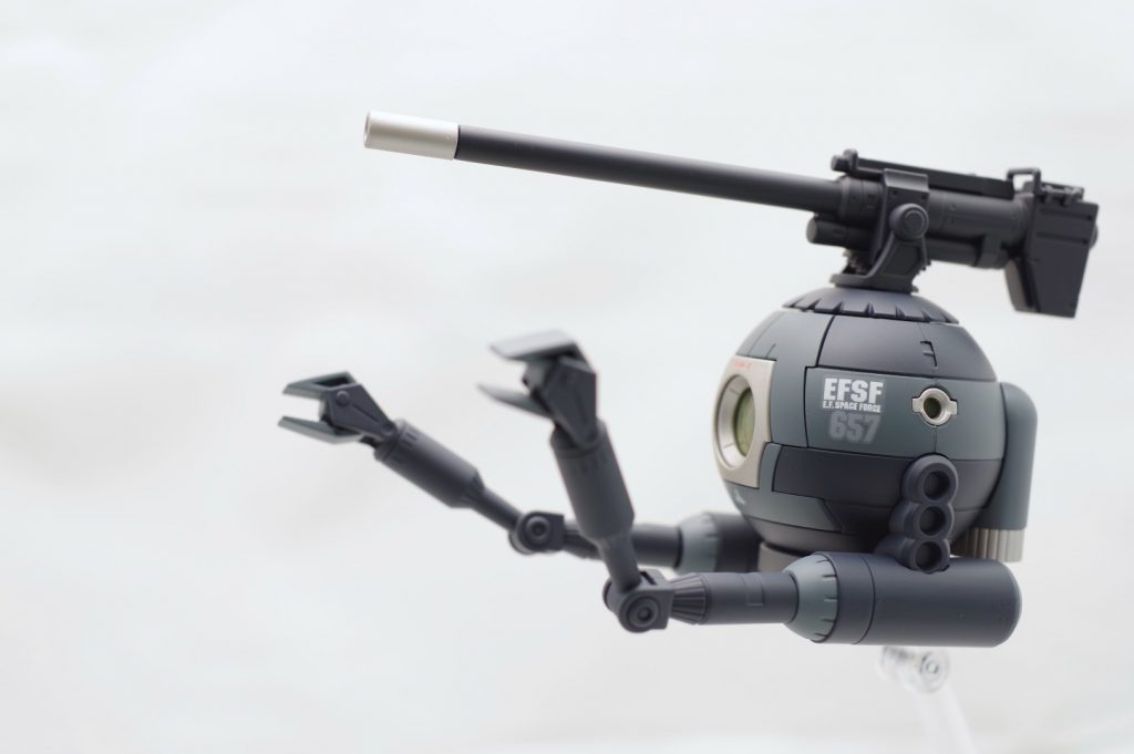 180ミリ低反動砲に換装。最後までご覧いただきありがとうございました。