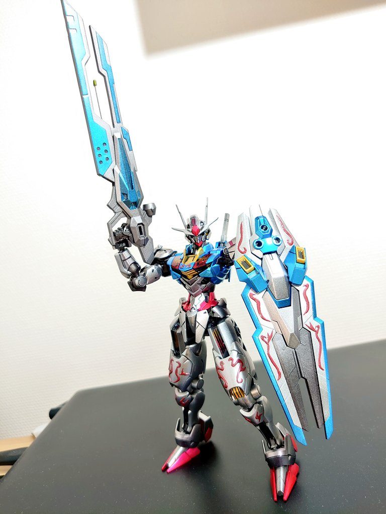 武器はプレバンの切り貼りです