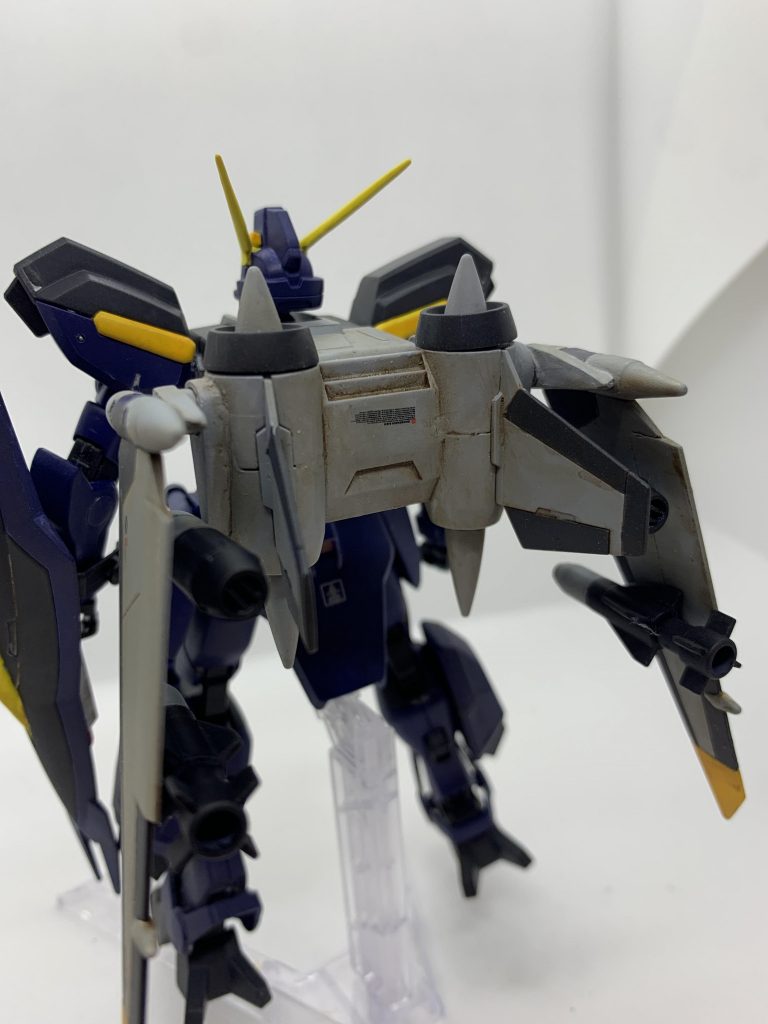 ジェットストライカーパックは、設定通りに折り畳めるように間接を追加しました。