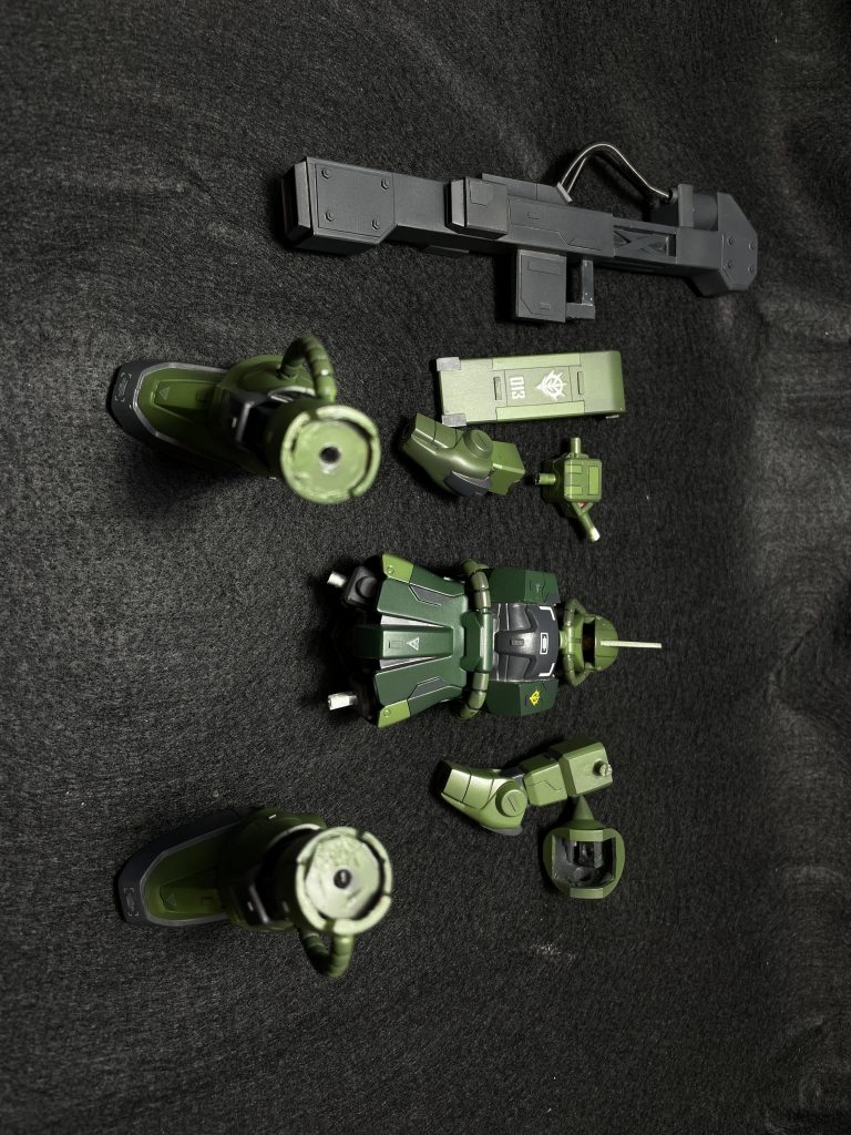 MS-06S FGザクII（試作型ビームバズーカ装備）–2枚目/制作者：マウンテンパーカー