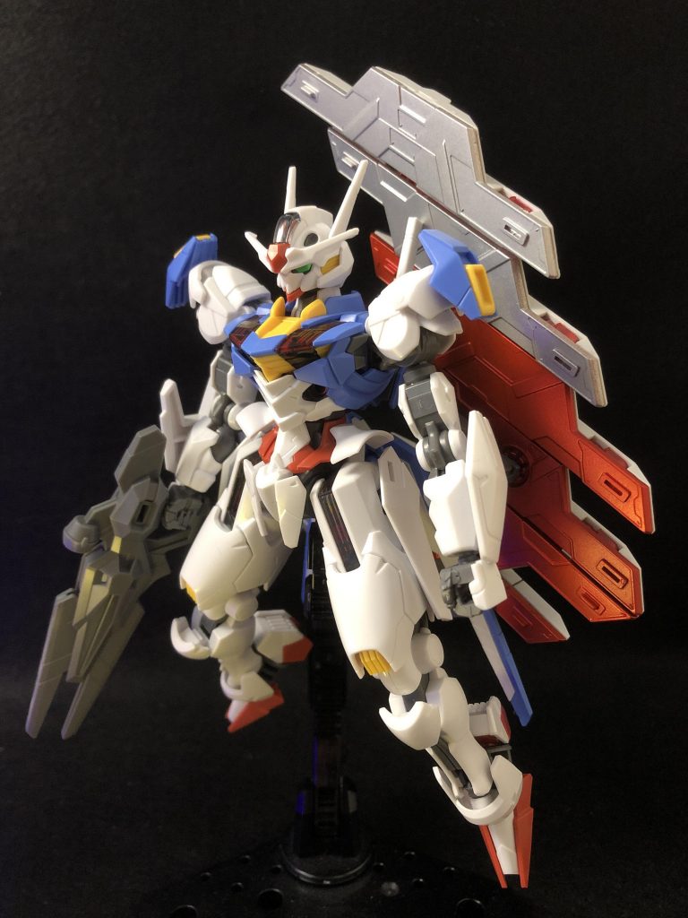 HG ガンダムエアリアル　ミキシング　ムーンガンダム–2枚目/制作者：isamiyu