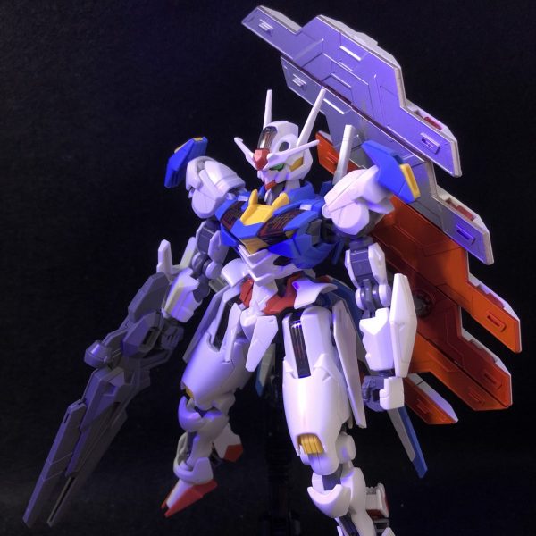 HG ガンダムエアリアル　ミキシング　ムーンガンダム