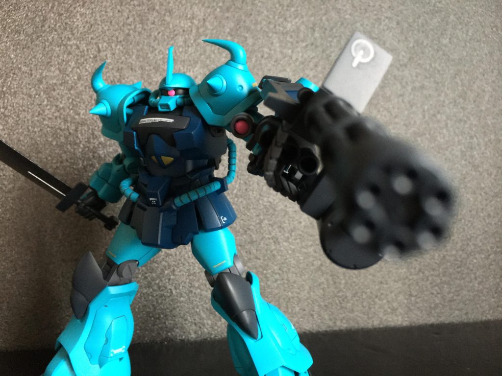 HGUC グフカスタム–3枚目/制作者：まふてぃ