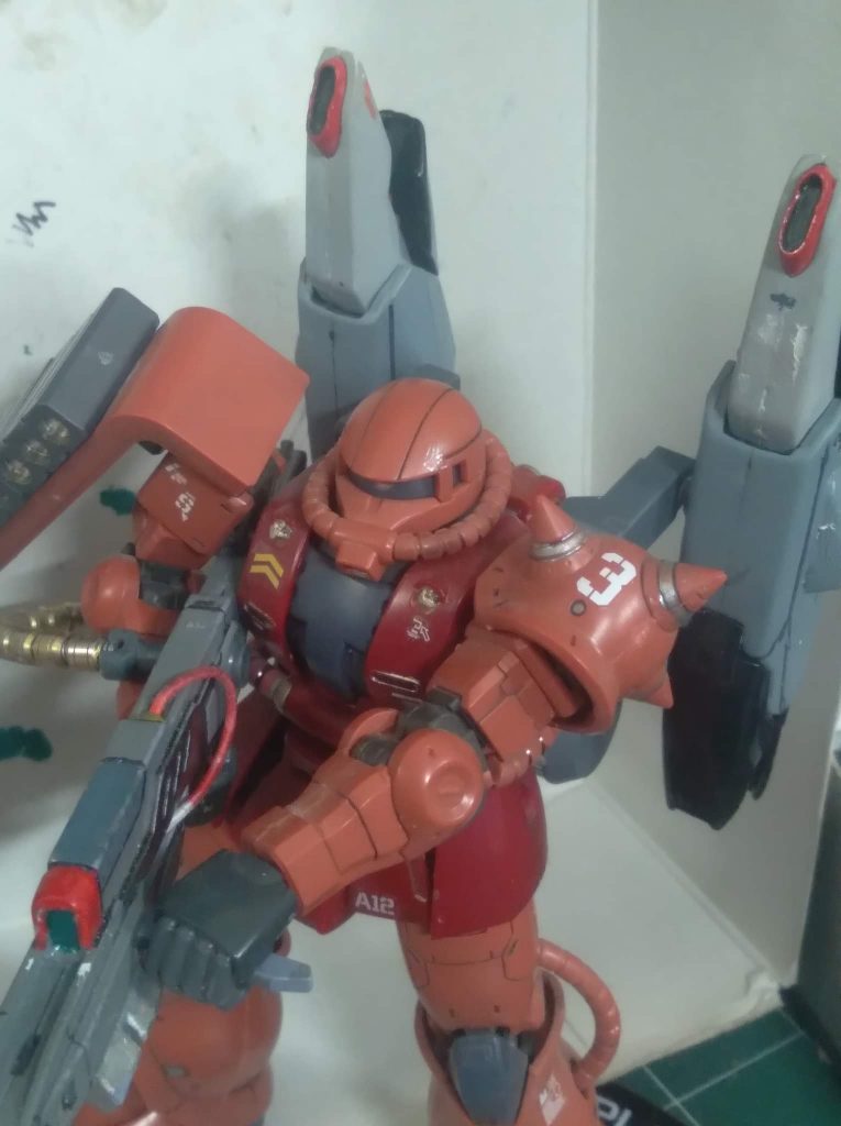This is a very good look I think. It adds to the zakus overall awesome look. Thank you for viewing my work. 