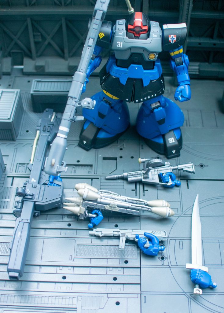 武器もF2ザクのとか色々用意