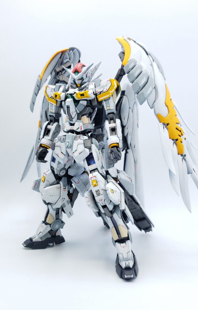 翼を畳んだ素立ち状態も好き😊