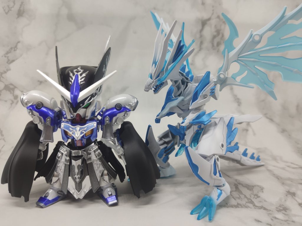 SD世界群英集 萊夫鋼彈GP04+閃光霸者龍–3枚目/制作者：@fox_chi_zeng