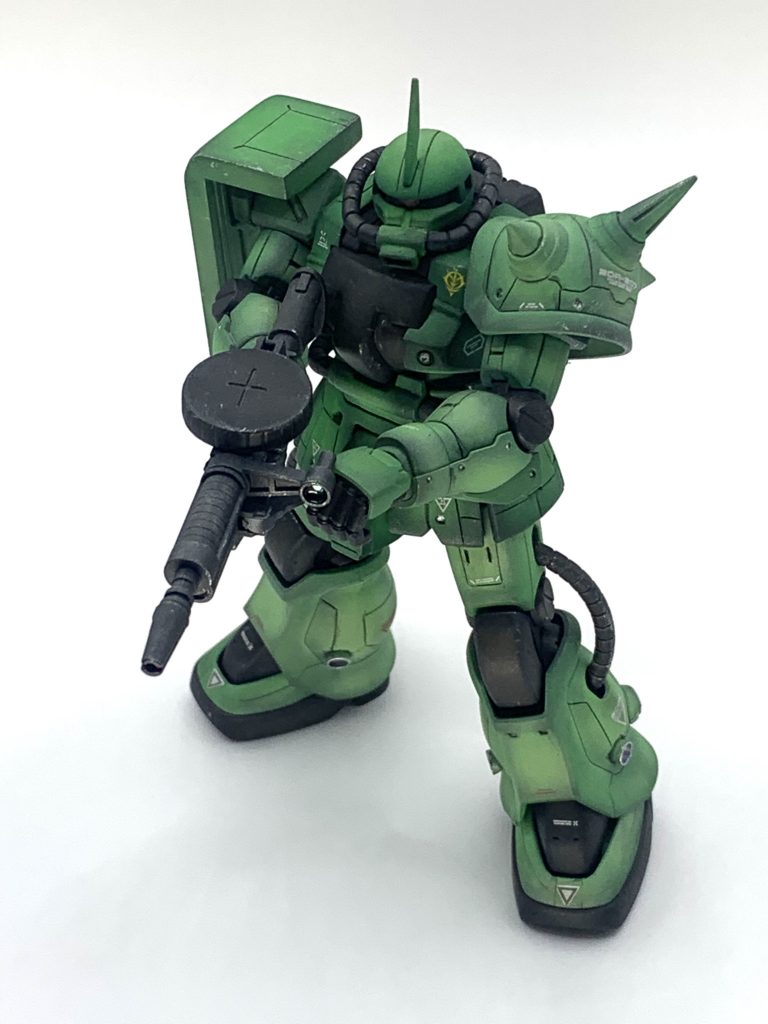 ザクIIF2 水性ホビーカラー塗装–5枚目/制作者：MR.T