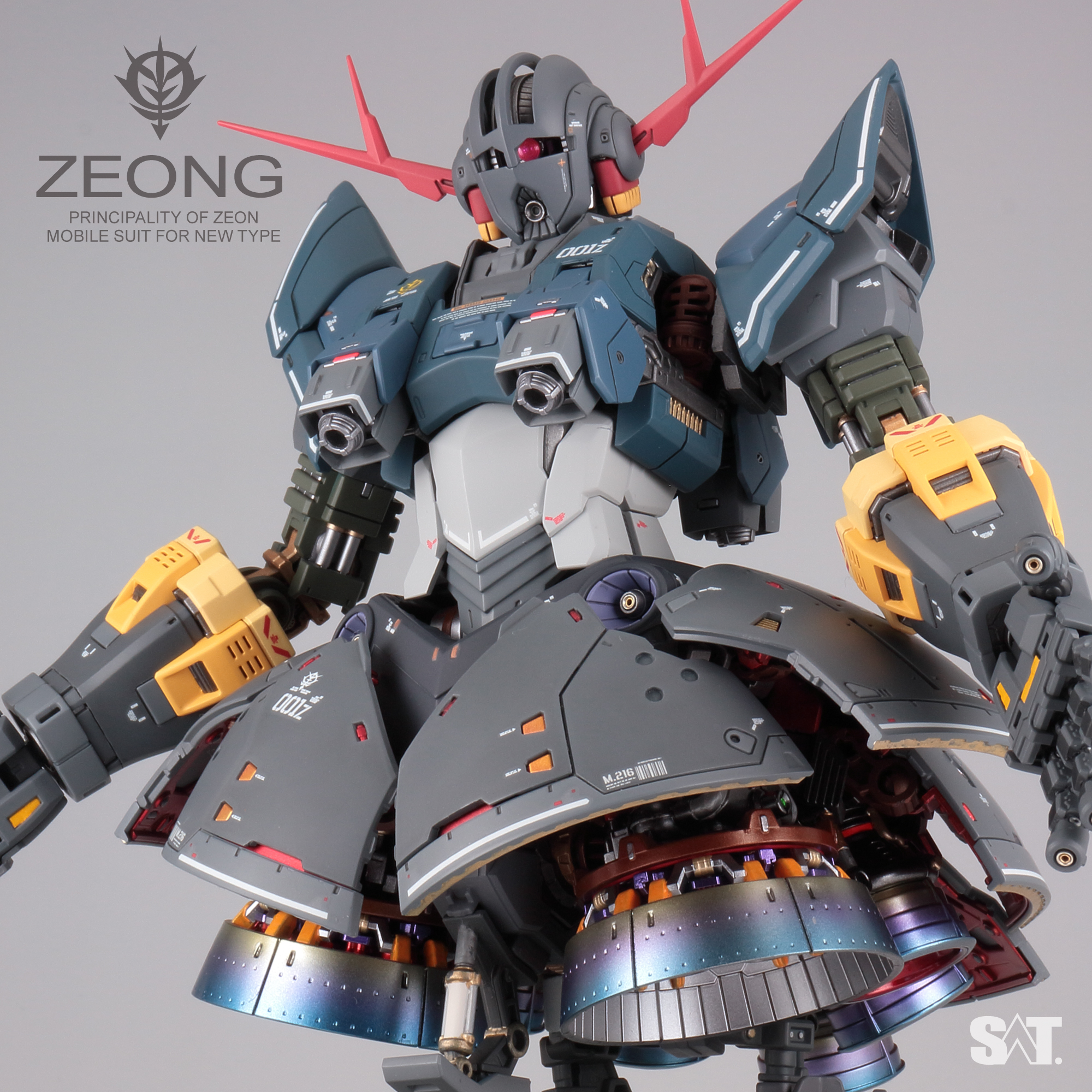 RG 1/144 ジオング+ ガンダム 2点セット 未組み立て品-