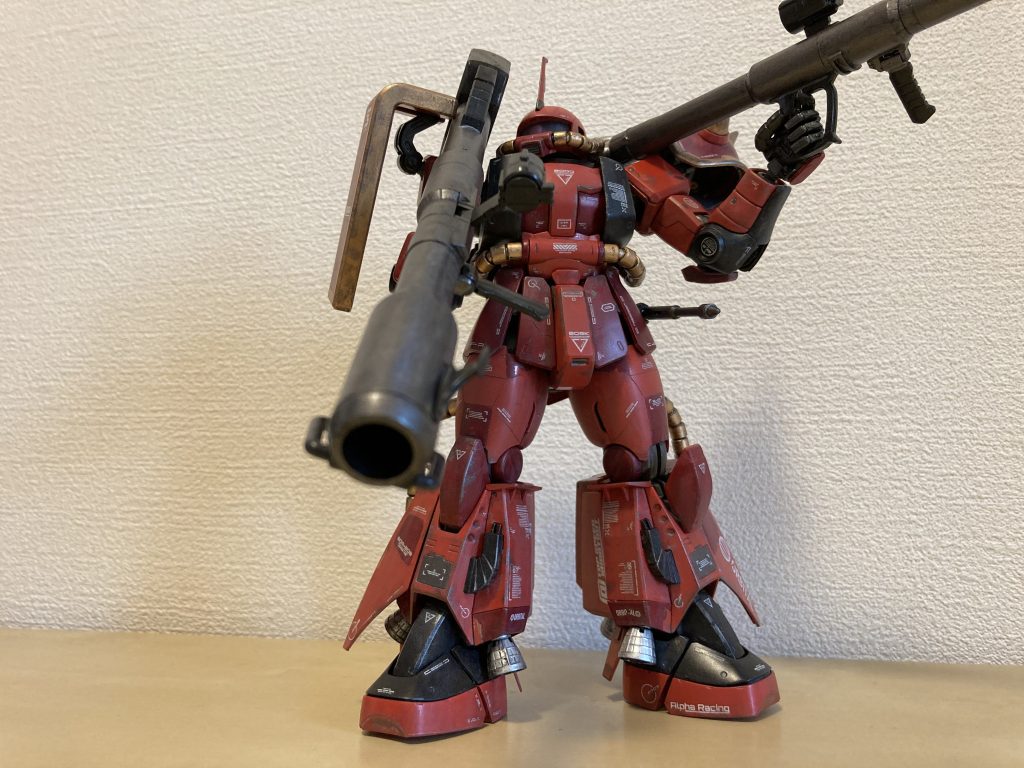 MGジョニーライデン専用高機動型ザクII–2枚目/制作者：GAR