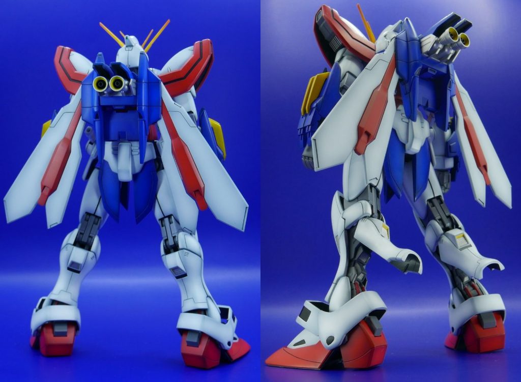 バックショット ちなみに今回初めてグラデーション塗装に挑戦したのですが、正直画像ではほとんど分からないですね。まだまだ修行が足りない。