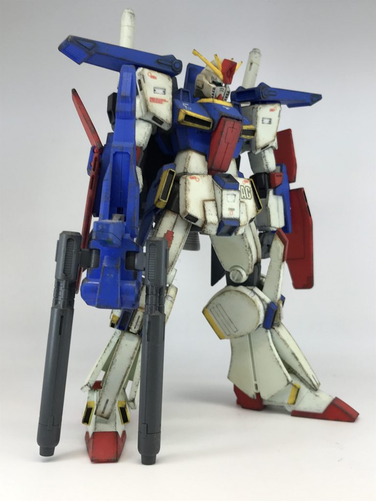 ZZは私が一番好きなガンダムです😍このムッチリ感がたまらない私の嫁も…デ…ごほ、ごほっ……