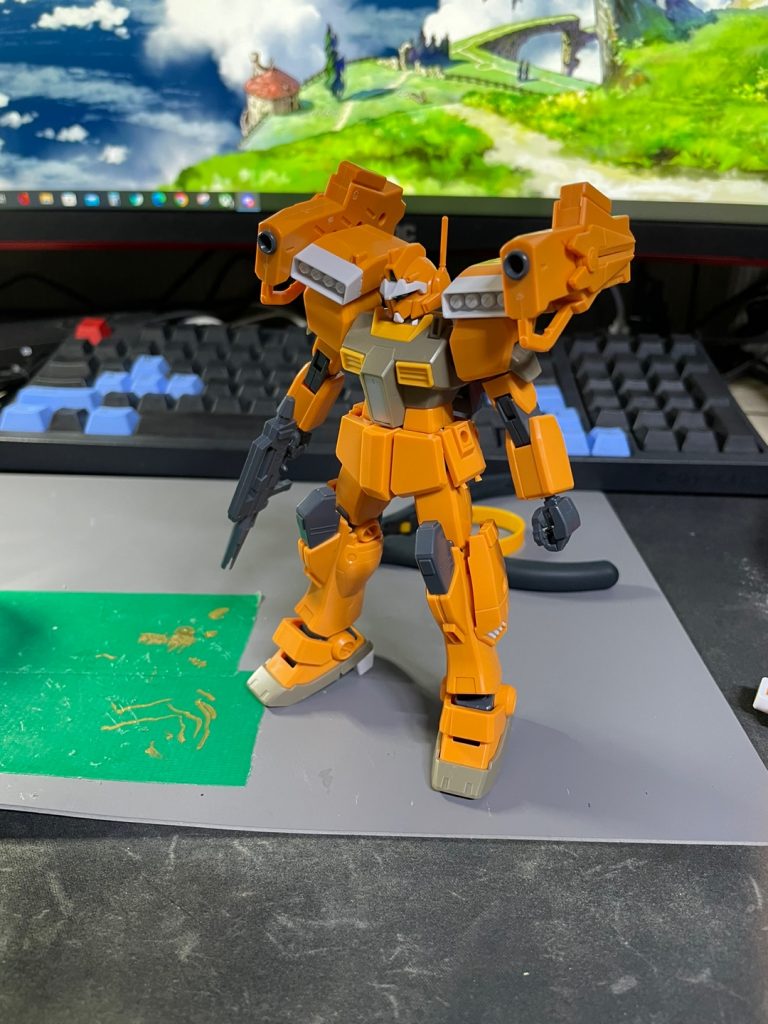 正体不明の武装があったが、その部分は全く理解できなかったため果敢に除去