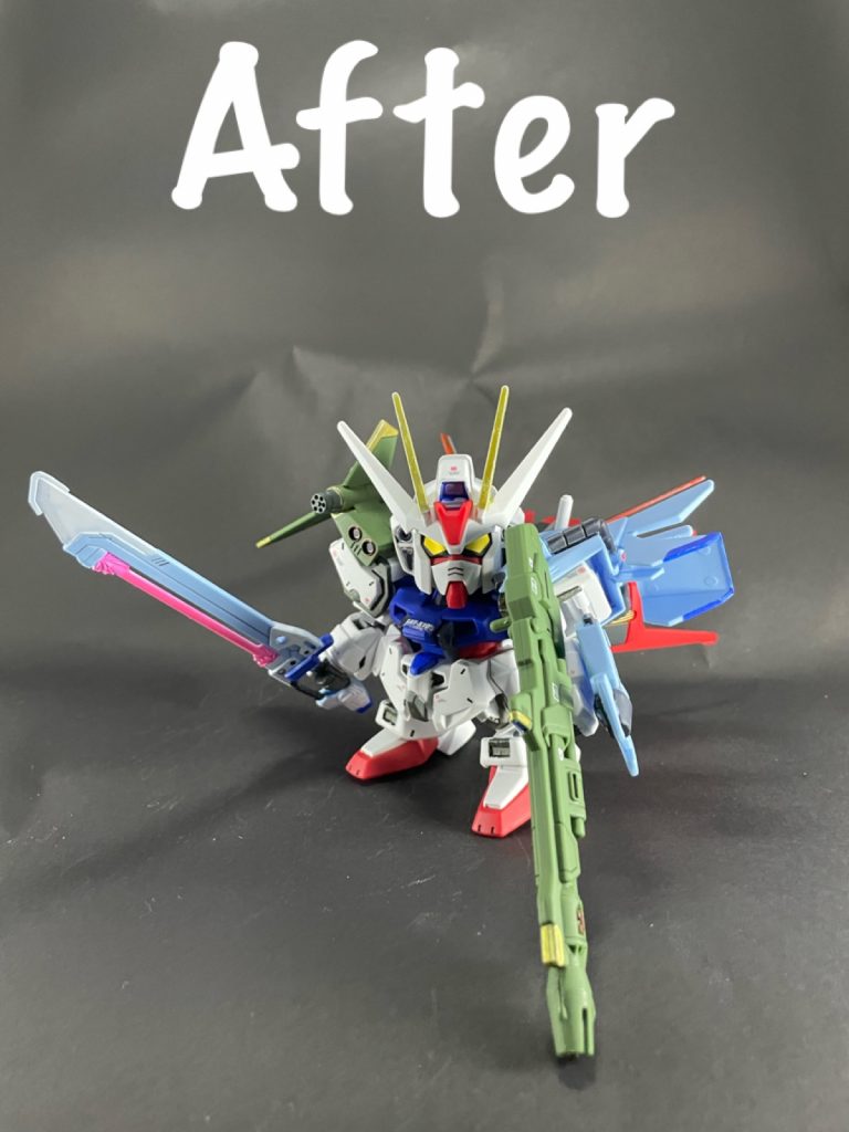 完成後！ちょっと塗るだけでも印象は変わりますね☺️