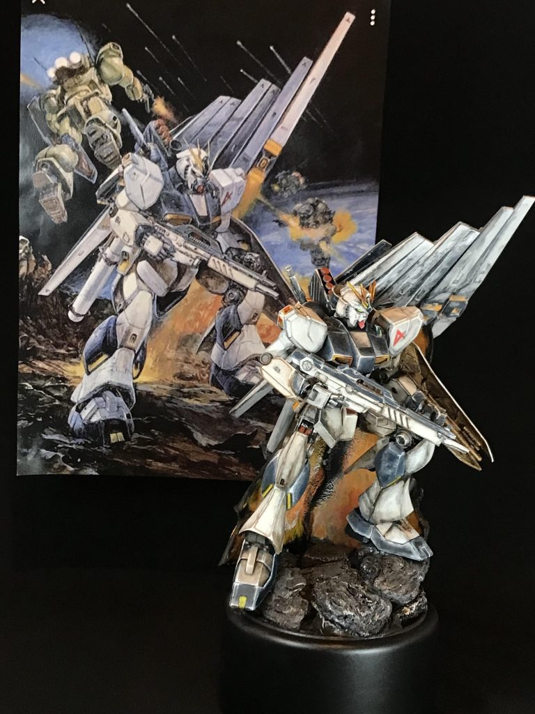 元絵と並べて今回は関節とか何もいじってないので大体同じポーズでいいかなと