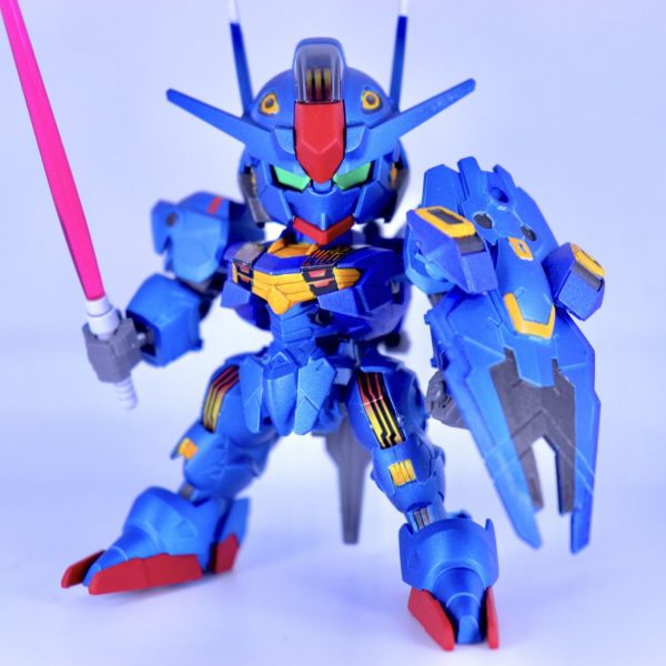 SDガンダムエアリアル　ブルーディスティニー仕様