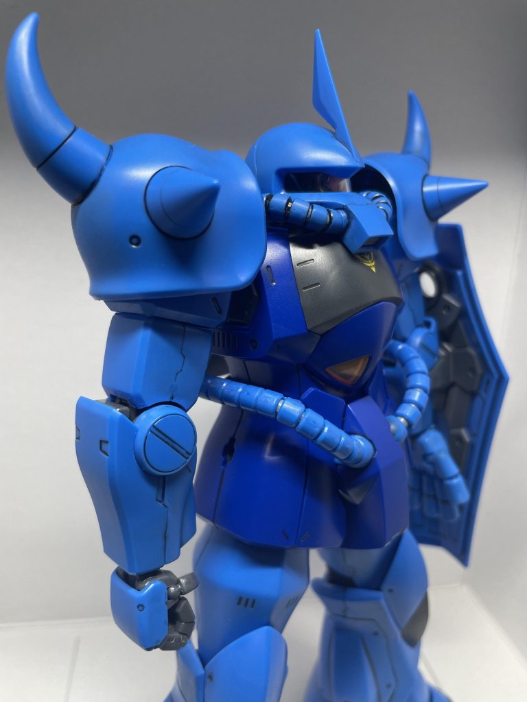 マスターグレード　グフ　墨入れまで–3枚目/制作者：大輔