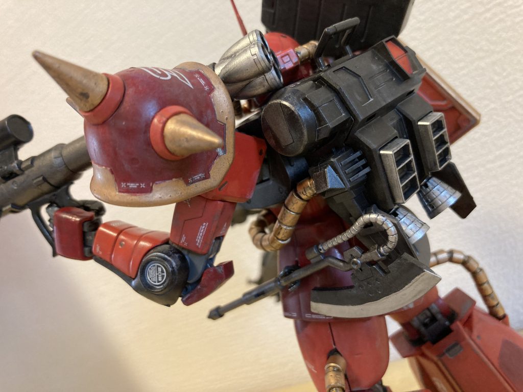 MGジョニーライデン専用高機動型ザクII–4枚目/制作者：GAR