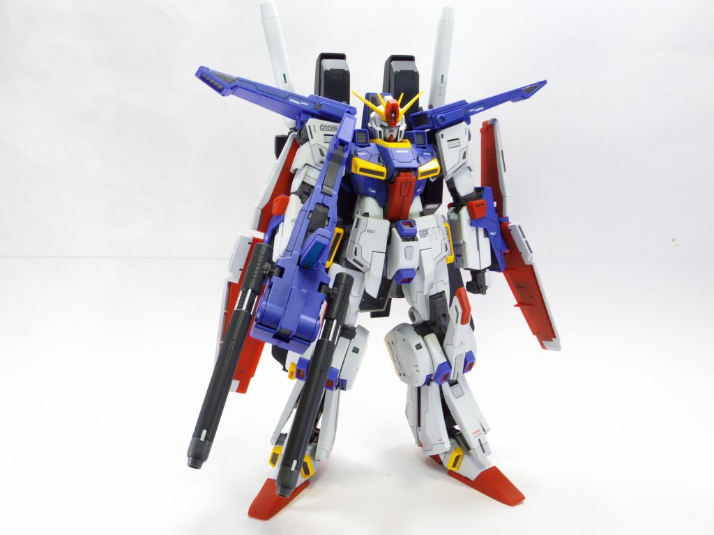 MG ZZガンダム強化型 ver.ka–2枚目/制作者：gunplacraft