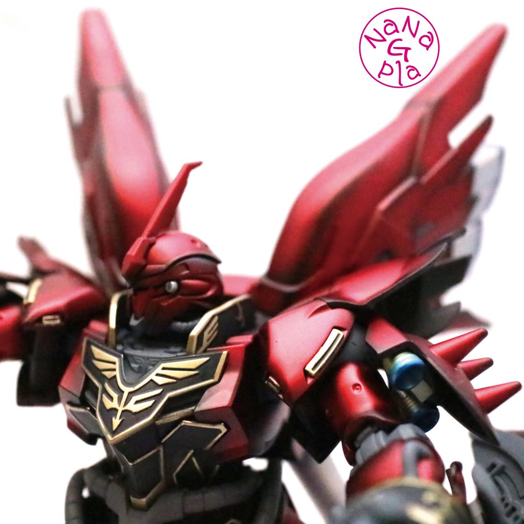 シナンジュちゃん半艶キャンディーとエングレービングで完成💖–2枚目/制作者：@NanaGunpla