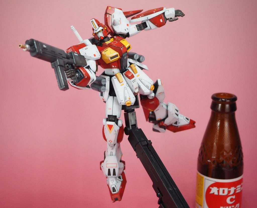 【MG】ガンダムF90 2号機 火星ジオン鹵獲機–5枚目/制作者:9fold