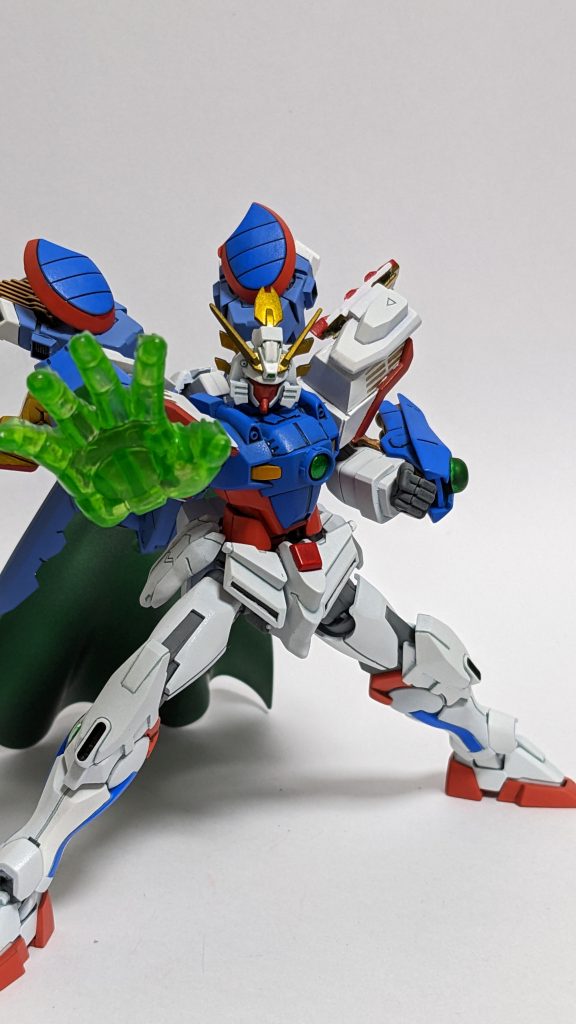 スーパーモードでのシャイニングフィンガー！エフェクトは光沢クリアで艶を出しています。