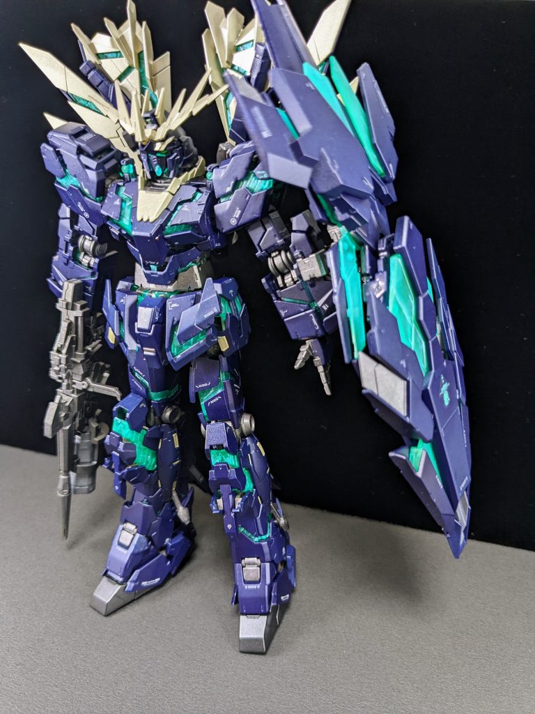 RG　ユニコーンガンダム2号機　バンシィ・ノルン（最終決戦仕様）–4枚目/制作者：とっつぁん