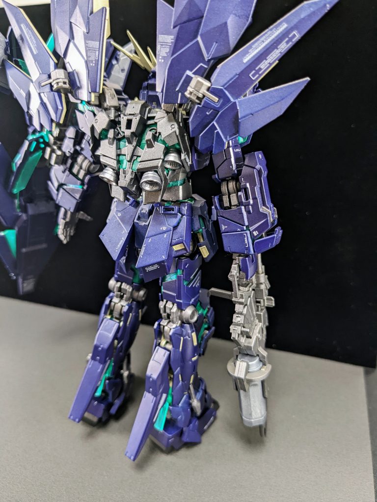 RG　ユニコーンガンダム2号機　バンシィ・ノルン（最終決戦仕様）–5枚目/制作者：とっつぁん