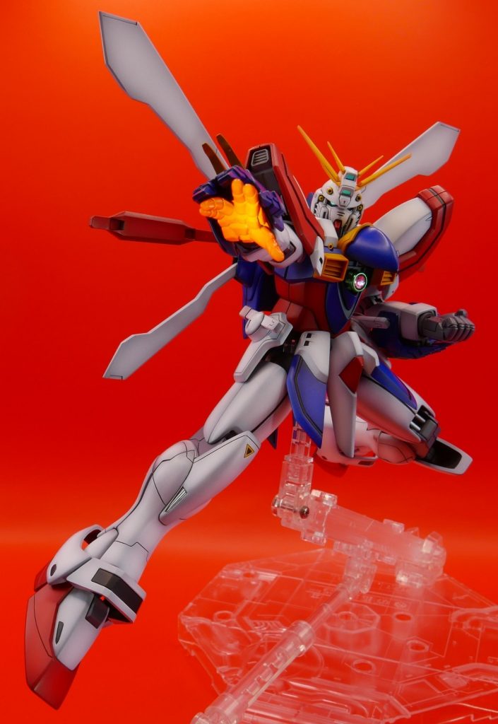 爆熱ゴッドフィンガー!!劇中のポーズとだいぶ違いますw