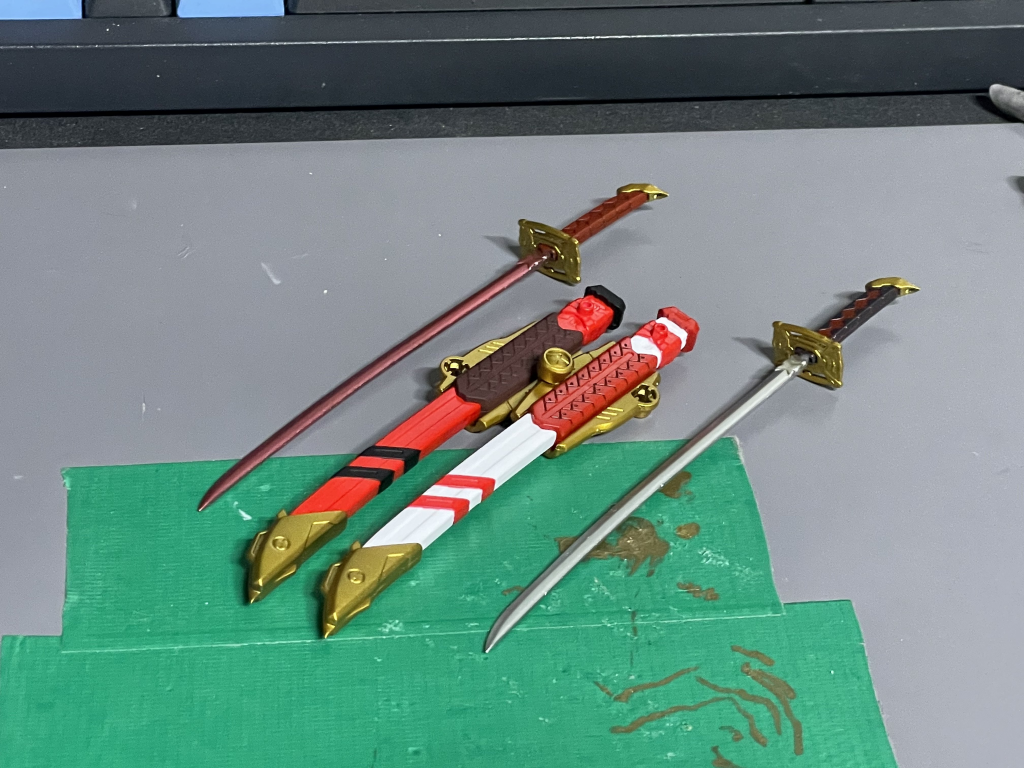 2種類のガーベラスストレート