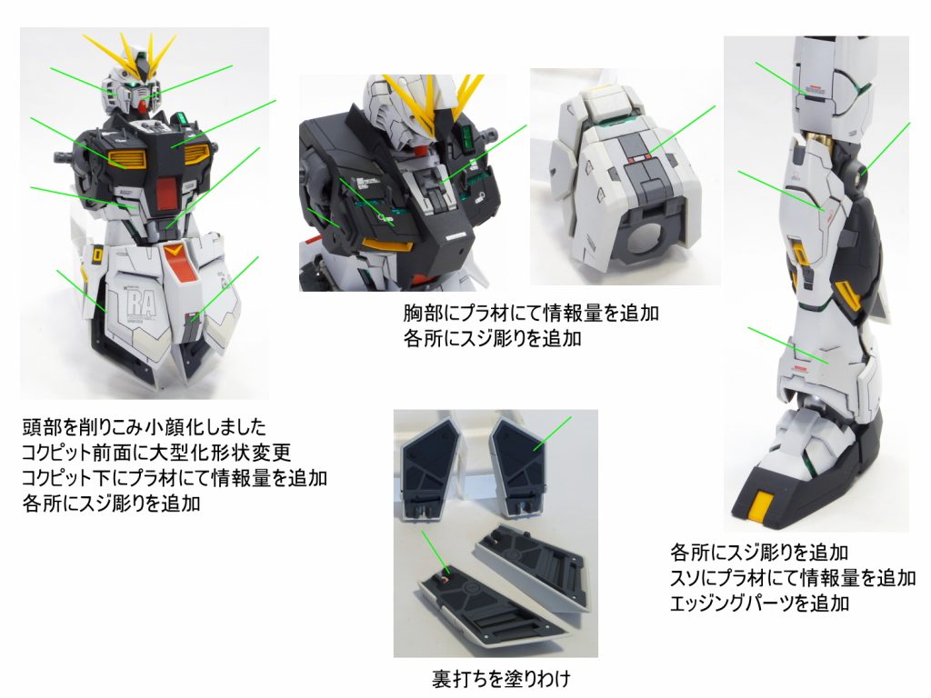 MG νガンダム ver.ka–2枚目/制作者：gunplacraft