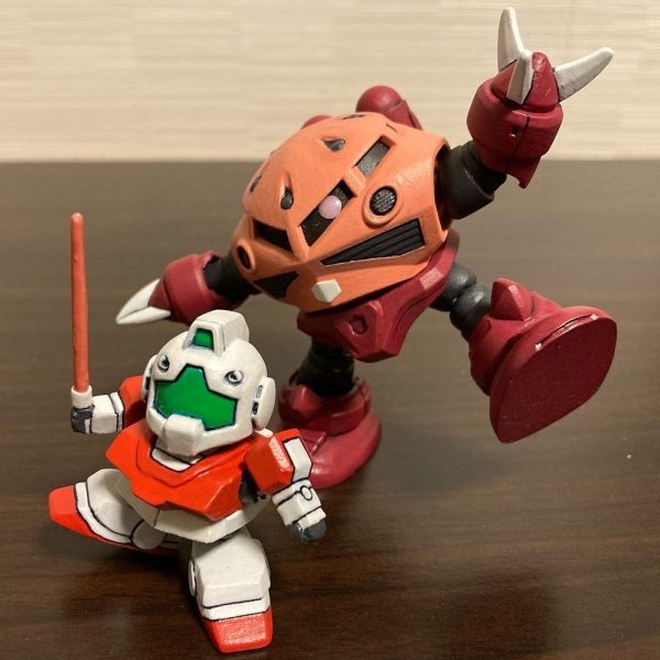 SDズゴック&おまけのミニジム