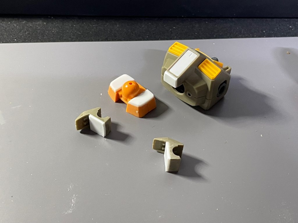 腰と腕の延伸作業