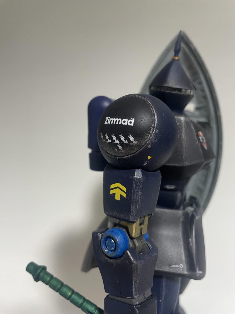 撃墜マークと中佐の階級章