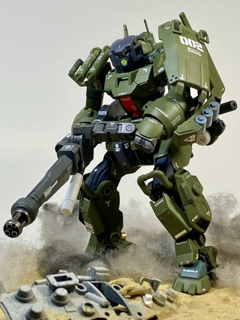 ヘッダーの画像,いつもの荒野ベースで。溢れ出るボ○ムズ感(笑)