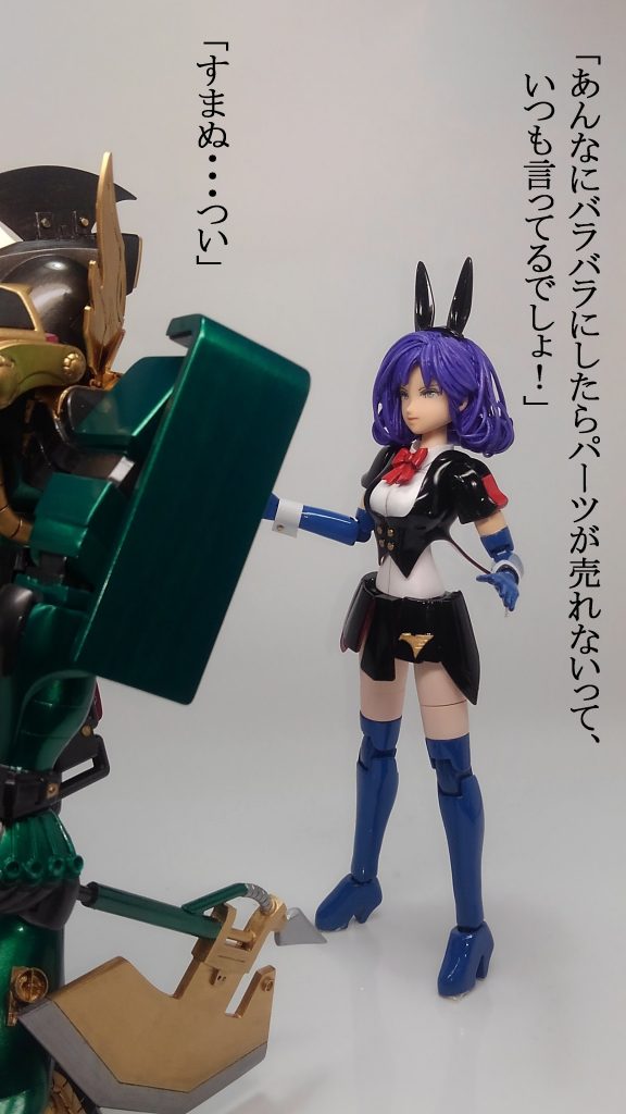 極悪非道な理由で怒られるドズル。