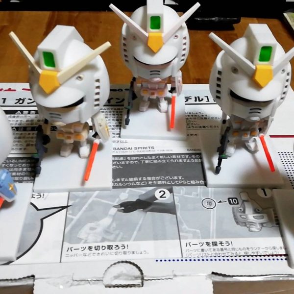 ガンプラくん、増産w
