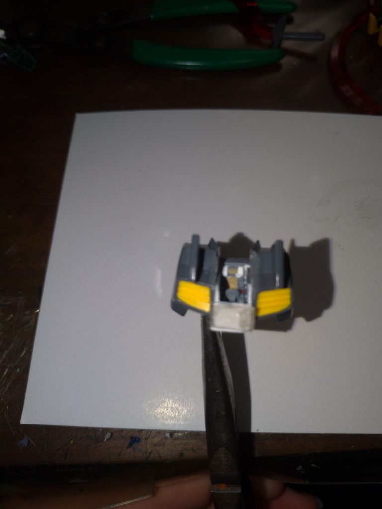 見づらいですがコックピットです。