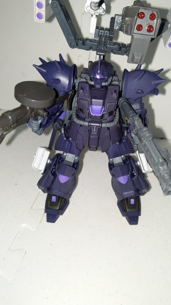 ガンナーフォーム支援砲撃装備。3連対艦ミサイル二つ、4連ラピッドミサイル、実体弾キャノンから構成されており、火力が高い。