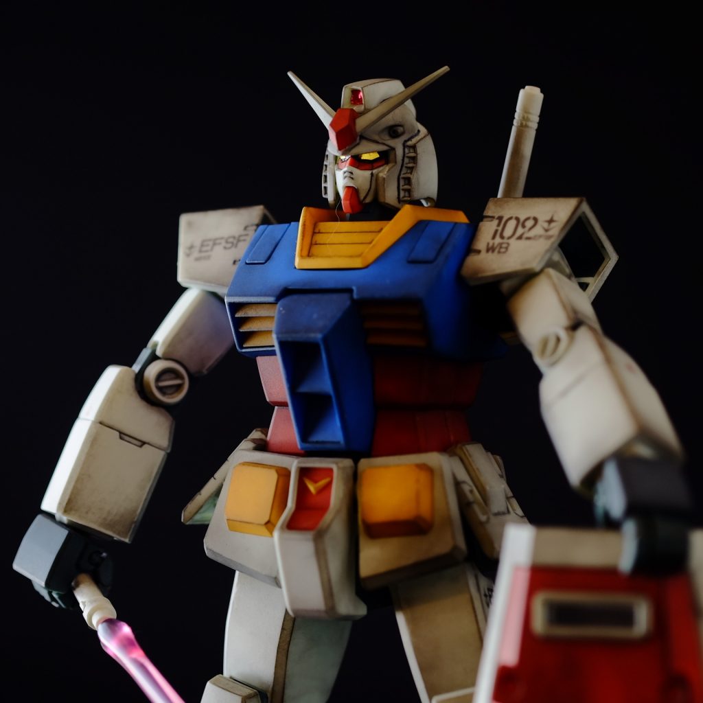 rx-78はシンプルにカッコイイ