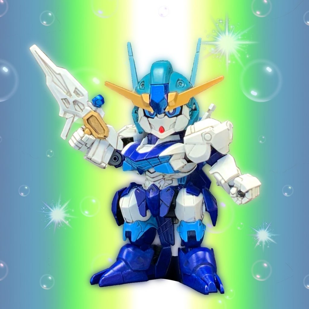 ●メイクアップ風「塾と宿題次々こなし3歩進んで2歩下がる!それが私だ!ガンダムマーキュリー!」はい。