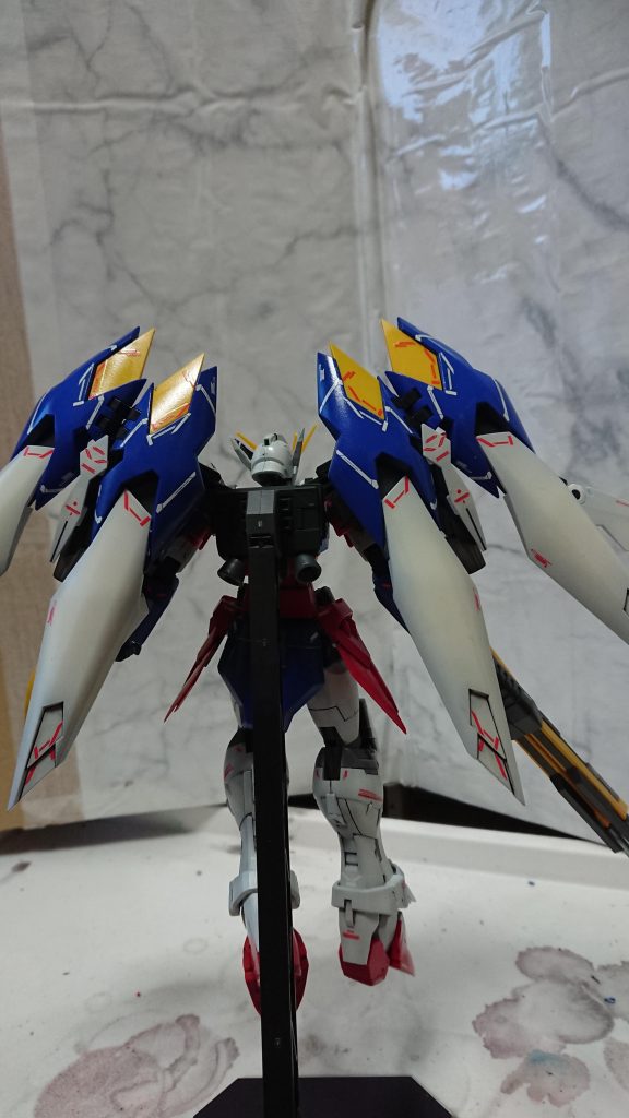 ウイングガンダムゼロ–6枚目/制作者：chi-tan