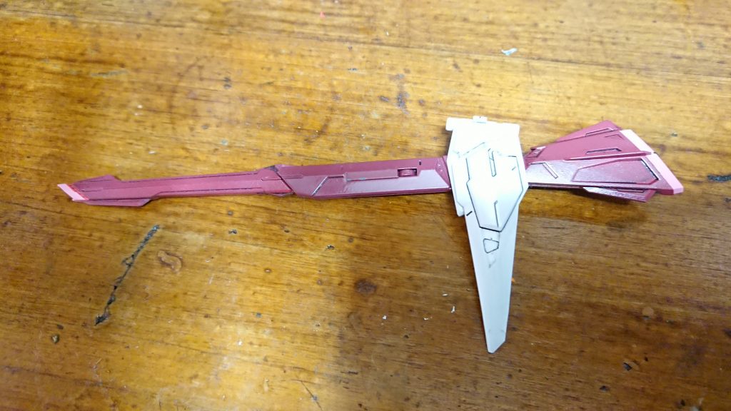 フリーダム、キュリオスでスカートをロングにしました