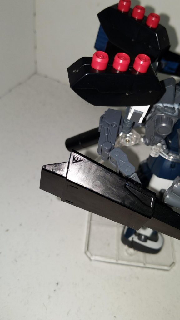 アングル変更ブラックエンドアクセル背部にはプロペラントタンク付き