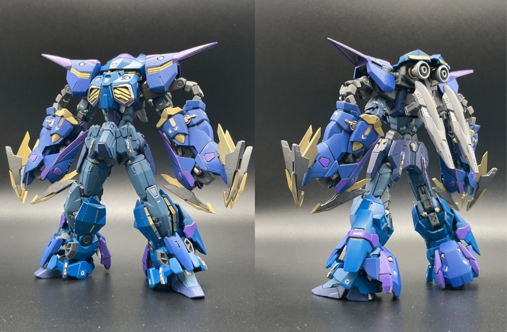 いわゆるズゴックをモチーフとした形態ですが、やっぱりこぅ・・カワイイですよね笑