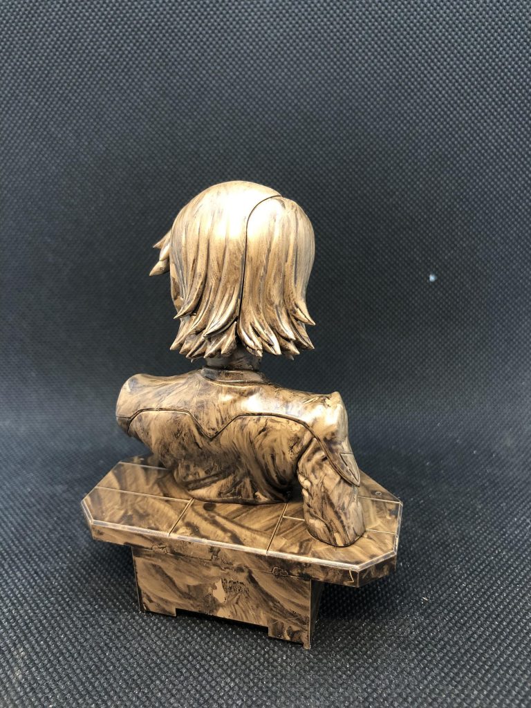 フィギュアライズバスト アスラン・ザラ(木目調塗装)–5枚目/制作者：ジジさん