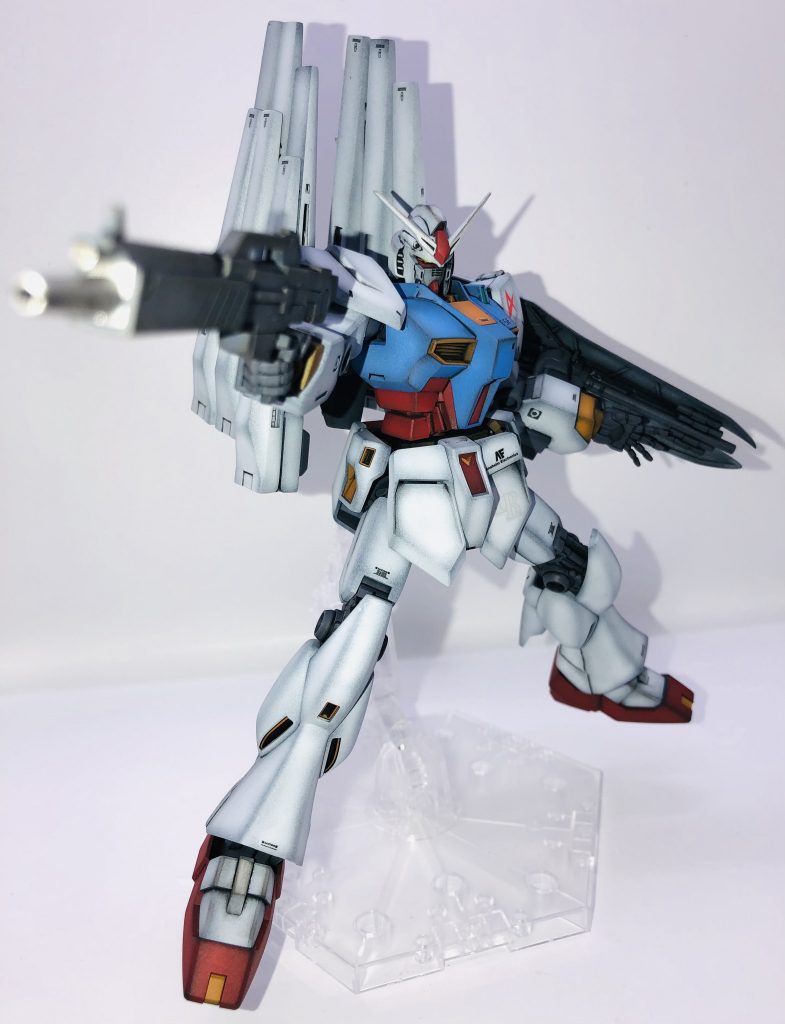 実戦的な感じにしたかったので、フィンファンネルはシンメトリーに（笑）